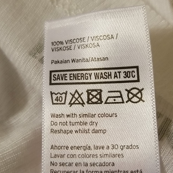 Ivy Park Layered Back White L Tank Top - Picture 11 of 12